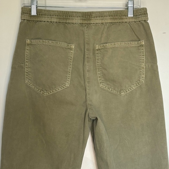 Zara Mercer Jogger Jeans Olive Green M - Picture 8 of 11